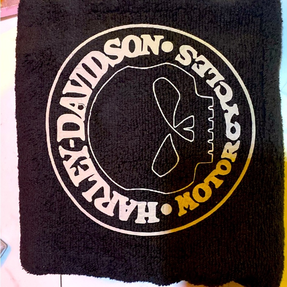 Harley Davidson Bath Towel